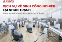 Dịch Vụ Vệ Sinh Công Nghiệp Tại Nhơn Trạch: Giải Pháp Vệ Sinh Bụi Đất Đỏ Và Dầu Mỡ Nhà Xưởng