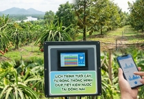 Lịch trình tưới cây tự động thông minh giúp tiết kiệm nước tại Đồng Nai