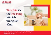 Tinh Dầu Và Các Tác Dụng Hữu Ích Trong Đời Sống