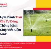 Lịch Trình Tưới Cây Tự Động Thông Minh Giúp Tiết Kiệm Nước 