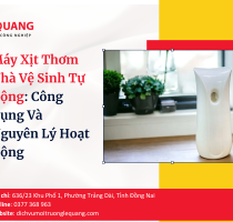 Máy Xịt Thơm Nhà Vệ Sinh Tự Động: Công Dụng Và Nguyên Lý Hoạt Động
