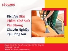Dịch Vụ Giặt Thảm, Ghế Sofa Văn Phòng Chuyên Nghiệp Tại Đồng Nai