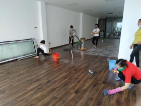 Dịch vụ vệ sinh công trình xây dựng tại Tân Phú – Uy tín – Có mặt nhanh