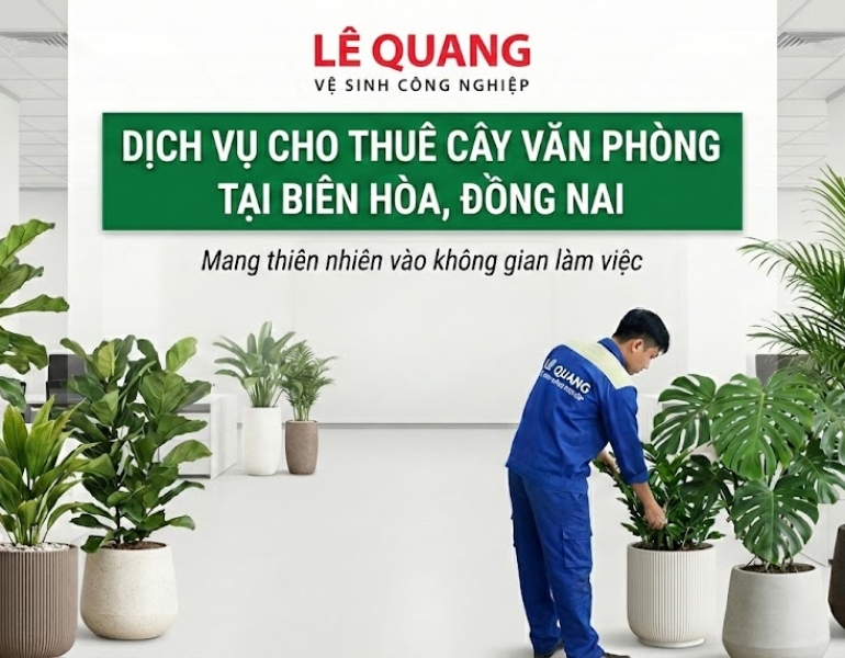 Dịch Vụ Cho Thuê Cây Văn Phòng Tại Biên Hòa, Đồng Nai