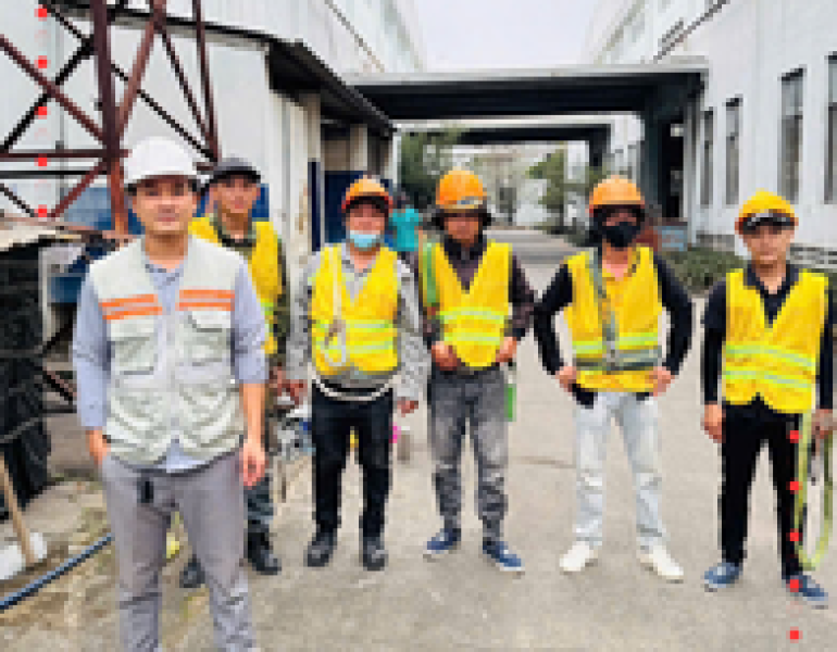 Vệ sinh máng xối công ty SAN LIM FURNITURE VIỆT NAM - KCN Bầu xéo, Trảng Bom