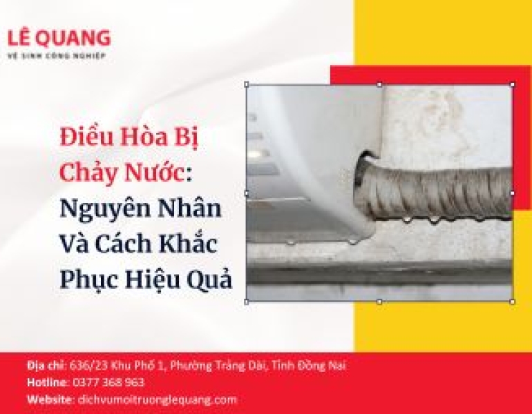 Điều Hòa Bị Chảy Nước: Nguyên Nhân Và Cách Khắc Phục Hiệu Quả