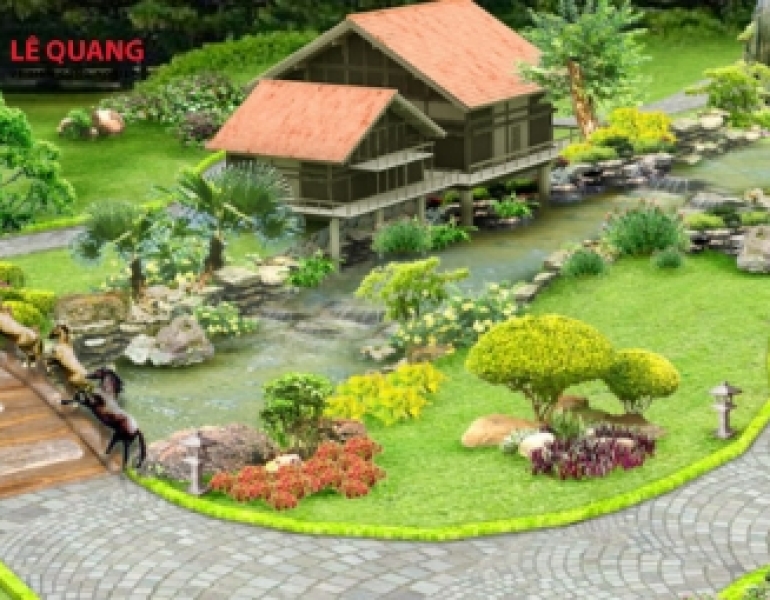 Dịch vụ thiết kế sân vườn tại tỉnh Bình Dương – Kiến tạo không gian sống xanh mơ ước