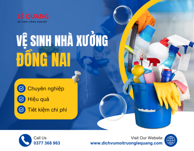 Các bước chuẩn bị dịch vụ vệ sinh nhà xưởng hiện đại hiệu quả nhất tại Đồng Nai