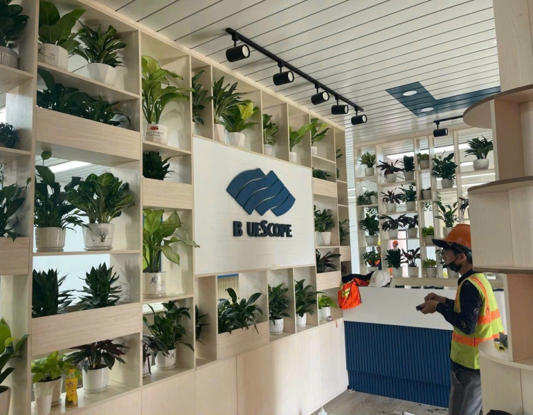 Bảng giá dịch vụ thi công cây xanh văn phòng