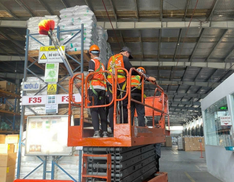 Vệ sinh nhà xưởng tại Trảng Bom 